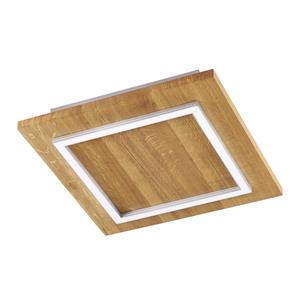 HerzBlut LED plafondlamp Mia, touchdimmer, asteiken geolied