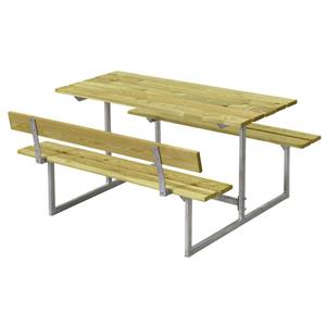 Plus Danmark Kinderpicknicktafel vuren geimpregneerd | Basic met 1 rugleuning