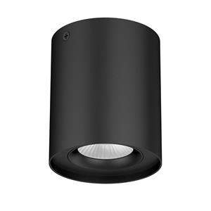 EVN Kardanus LED plafondlamp Ø 9 cm, zwart
