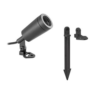 EVN tuinspot grondspies lamp rvs antraciet
