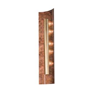 Kögl Wandlamp Aura herfst bladfolie verguld 60 cm