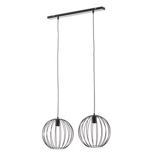Euluna Hängeleuchte Cumera 2fl. lang, Ø Schirme 30 cm