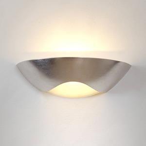 Holländer Edele wandlamp Matteo Curve zilver