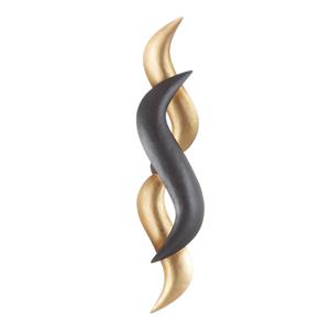Holländer Goudglanzende design-wandlamp Corallo
