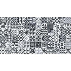 Praxis Wandtegel Heritage zwart 32x62cm