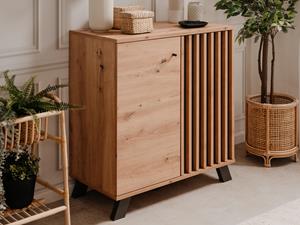 Mobistoxx Commode MEDINA 2 deuren artisan eik/antraciet