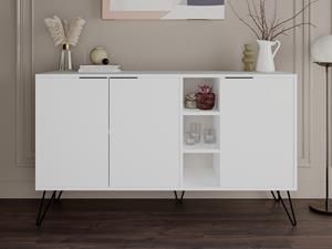 Mobistoxx Dressoir CLARO 3 deuren wit