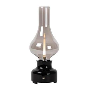 click-licht LED Tischleuchte »LED Akku Tischleuchte Jason in Schwarz und Schwarz«, Tischleuchte, Nachttischlampe, Tischlampe