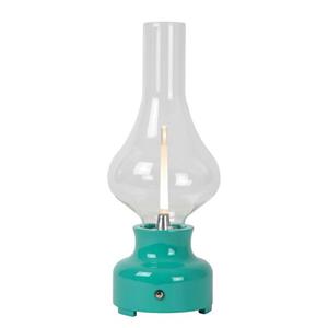 click-licht LED Tischleuchte »LED Akku Tischleuchte Jason in Türkis und Transpar«, Tischleuchte, Nachttischlampe, Tischlampe