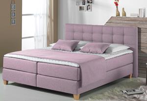 Home affaire Boxspringbett Moulay, inkl. Topper, 6 Breiten, 3 Härtegrade, TFK auch in Härtegrad 4