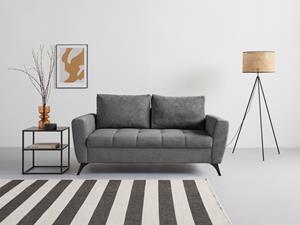 Andas 2,5-Sitzer Lörby, auch mit Aqua clean-Bezug, feine Steppung im Sitzbereich, lose Kissen