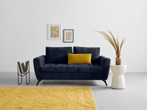 Andas 2,5-Sitzer Lörby, auch mit Aqua clean-Bezug, feine Steppung im Sitzbereich, lose Kissen