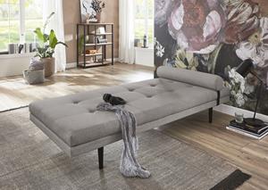 Atlantic Home Collection Chaiselongue Bergen, Tagesliege im Japanischen Stil, inklusive arretierbarer Nackenrolle