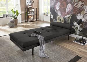 Atlantic Home Collection Chaiselongue Bergen, Tagesliege im Japanischen Stil, inklusive arretierbarer Nackenrolle