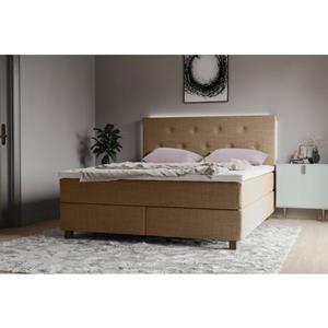 Inosign Boxspringbett Alenika, mit LED - Beleuchtung, mit Taschen-Federkernmatratze