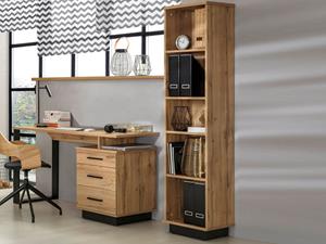 Mobistoxx Bibliotheek LAVIDA 5 vakken artisan eik