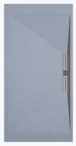 Sanifun douchebak Stone Side Gray Slate 90 x 90 S.
