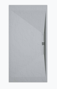 Sanifun douchebak Stone Side Gray 7035 Slate 90 x 90 P.