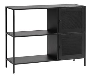 Giga Living Kast Malibu Zwart 2 Deurs W100 cm - 