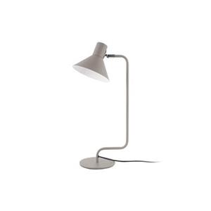 Leitmotiv  Table lamp Office Curved metal warm grey