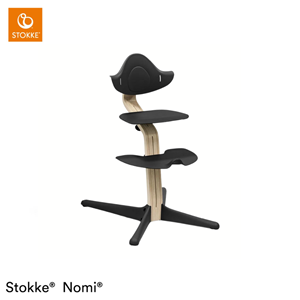 Stokke Nomi Kinderstoel - Beech Natural - Black