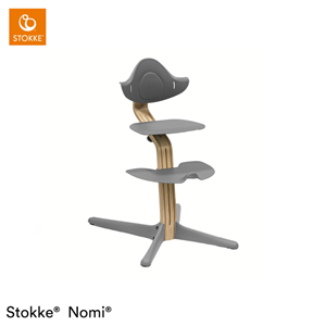 STOKKE Nomi Hochstuhl Eiche natur / grau