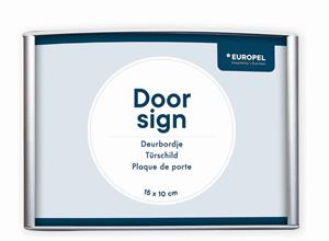 Europel Deurbordje Europal 15 X 30CM