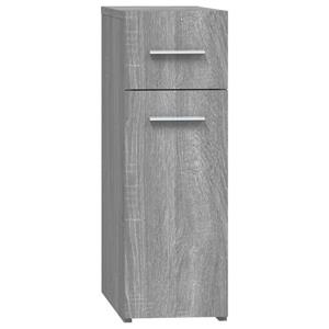 VidaXL Apothekerskast 20x45,5x60 Cm Bewerkt Hout Grijs Sonoma Eiken