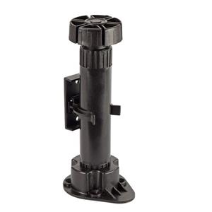 Sencys kastpoot verstelbaar 145-190mm kunststof zwart