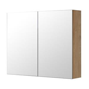 Aquazuro spiegelkast Napoli 90cm naturel eiken