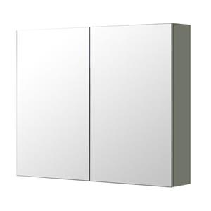 Aquazuro spiegelkast Napoli 90cm donkergrijs mat