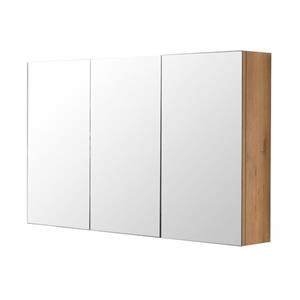 Aquazuro spiegelkast Napoli 120cm naturel eiken