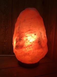 lalashops Zoutlamp Groot 10 tot 12kg - Himalayazout / Zoutsteen (Haliet) - ca. 34x21cm