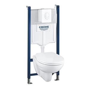Grohe inbouwreservoir set Solido I Soft-close toiletzitting
