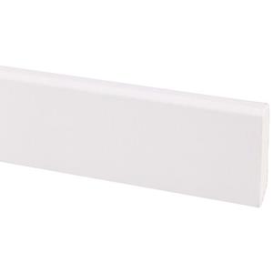 Praxis Muurplint MDF gegrond wit 45x9mm