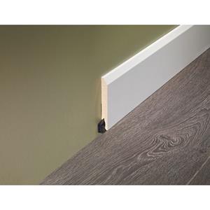 Sencys ronde plint wit 14x75mm