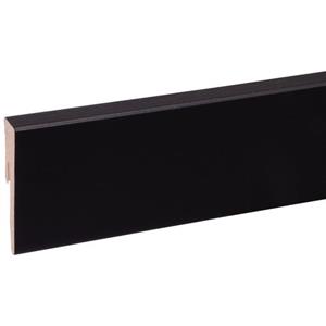 CanDo muurplint Blok zwart 58x12mm 240cm