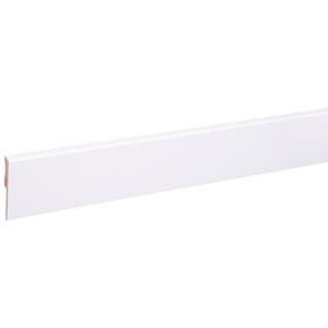 CanDo muurplint Cubic wit 58x9mm 240cm