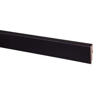 CanDo muurplint Blok zwart 58x18mm 240cm