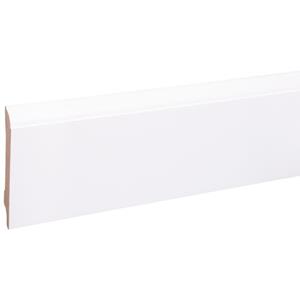 Praxis Baseline muurplint Budget Style wit 12x240cm 14mm