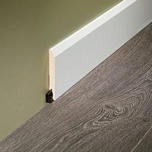 Sencys afgeronde plint wit 14x120mm