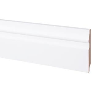CanDo muurplint Monument wit 120x18mm 240cm