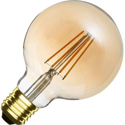 De Lampenbaas Golden Planet E27 LED Lamp (Dimbaar) | 2000K - 2500K | Warm Licht Geel Licht