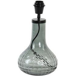 Light&Living Lampvoet Ø20x36 cm MAEKO smoke glas grijs