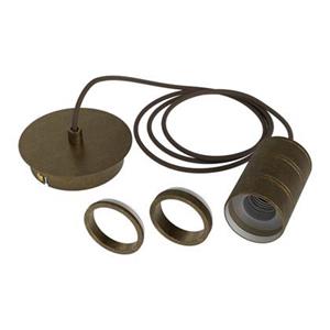 Calex Retro Pendelleuchte, 1-flammig, bronze