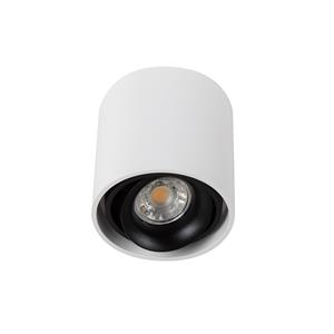 KS Verlichting Opbouwspot rond Oliver wit