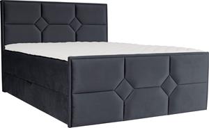 Leonique Boxspringbett Timeo, mit Taschen-Federkernmatratze