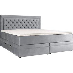 Leonique Boxspringbett Julien, mit Taschenfederkernmatratze