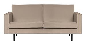 BePureHome 2,5-zits Bank Rodeo Velvet - Khaki