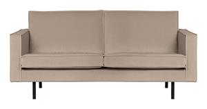 BePureHome 2,5-zits Bank Rodeo Velvet - Khaki